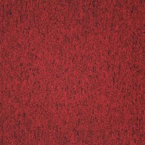Gridline Coral Red Carpet Tile